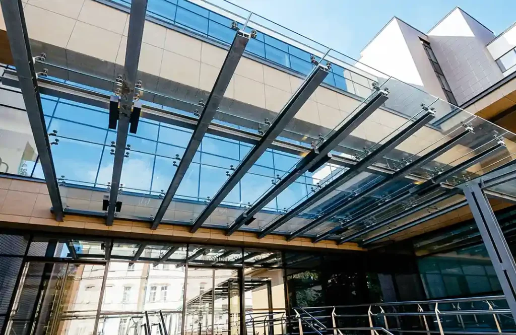 Aysh Group’s Glass Canopy For Aesthetic Building